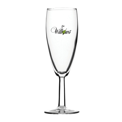 TOUGHENED SAXON ELEGANCE FLUTE GLASS (170ML & 5,7OZ)