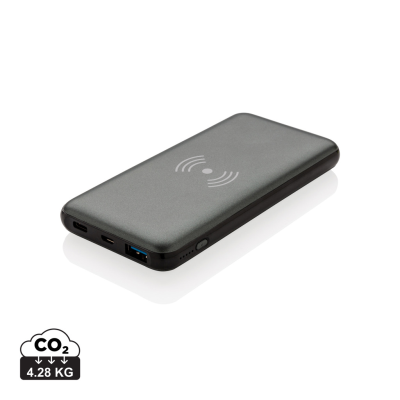 10,000 Mah FAST CHARGER 10W CORDLESS POWERBANK in Grey