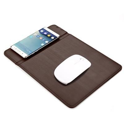 2-IN-1-MOUSEPAD with Qi Cordless Charger Pad