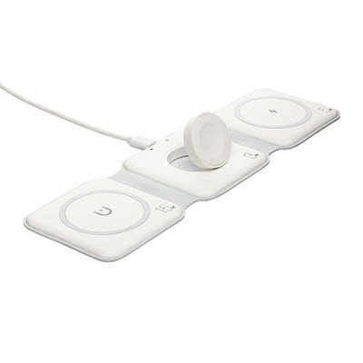 3-IN-1 FAST CORDLESS CHARGER REEVES-PORTANOVA in White