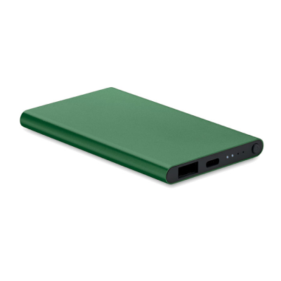 4000 MAH POWER BANK TYPE C in Green
