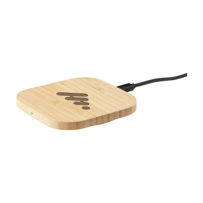 BAMBOO 5W CORDLESS CHARGER CORDLESS CHARGER in Wood