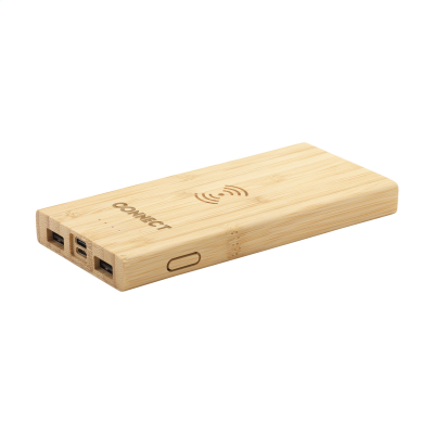 BAMBOO 8000 CORDLESS POWERBANK CORDLESS CHARGER in Wood