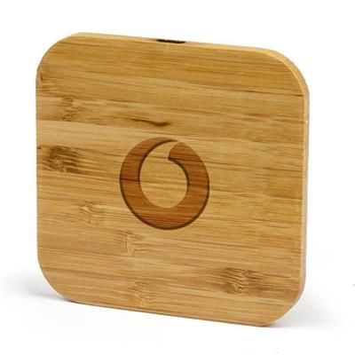 BAMBOO SQUARE CORDLESS CHARGER