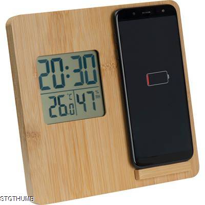 BAMBOO WEATHER STATION in Beige