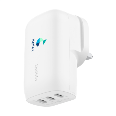BELKIN BOOSTCHARGE 3-PORT WALL CHARGER UK in White