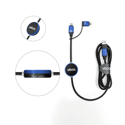 C50 €“ GRS CERTIFIED 60W PD FAST CHARGER AND TOUCH CONTROLLED LED