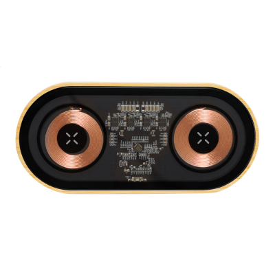 CLEAR TRANSPARENT CORDLESS CHARGER in Natural