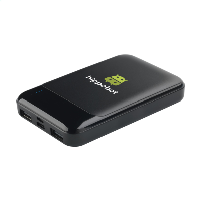 COMPACT 5000 RCS RECYCLED ABS POWERBANK in Black