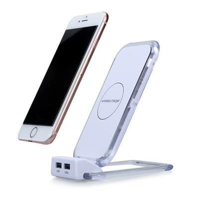 CORDLESS FAST CHARGER STAND with USB Port