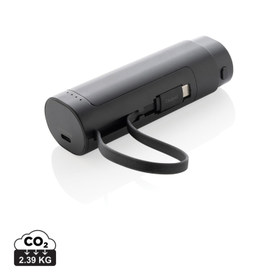 CYCLECELL 5000 MAH REMOVABLE BATTERY POWERBANK in Black