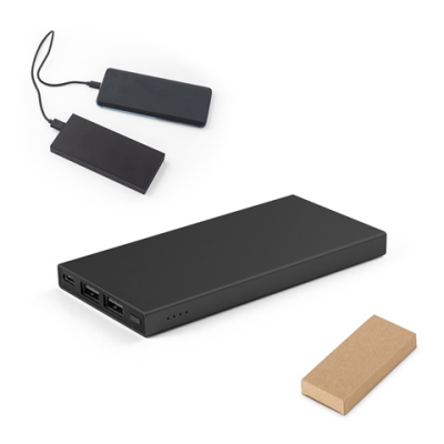 DOROTHY 5 5000 MAH POWER BANK MADE FROM RECYCLED ALUMINIUM METAL