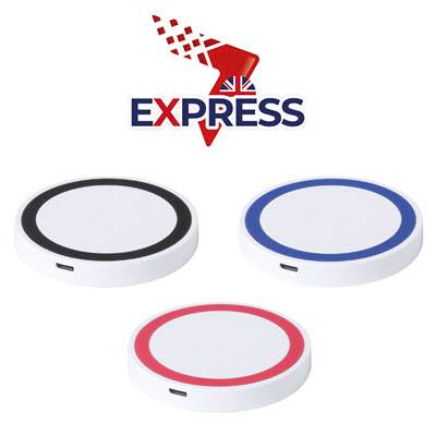 EXPRESS ROUND CORDLESS CHARGER: 1* Working Day Deliver