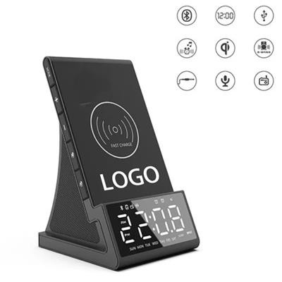 FAST CORDLESS CHARGER with Bluetooth Speaker