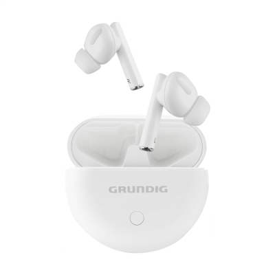 GRUNDIG TRUE CORDLESS STEREO EARBUDS in White