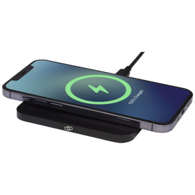 HYBRID 15W PREMIUM CORDLESS CHARGER PAD in Solid Black