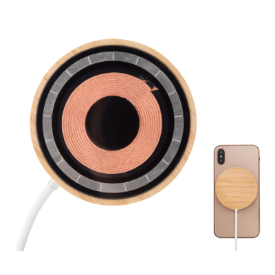 MAGNETIC CORDLESS CHARGER in Natural