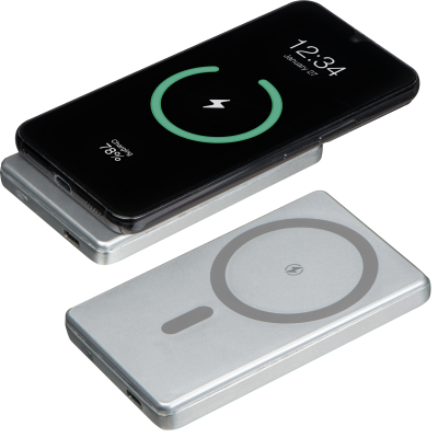 MAGSAFE, RECYCLED ALUMINIUM in Silvergrey