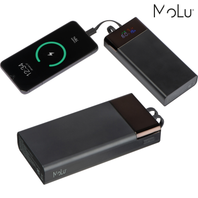 MOLU POWERBANK MARBELLA in Black 