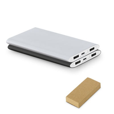 NOBEL POWER BANK 7200 MAH in Recycled Aluminium Metal