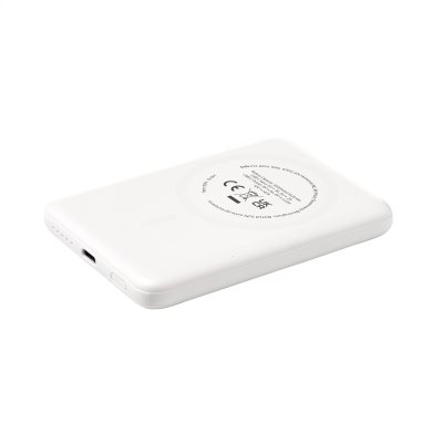 OPTIMA GRS 5000MAH MAGNETIC POWERBANK in White