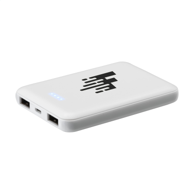 POCKETPOWER 5000 POWERBANK EXTERNAL CHARGER in White