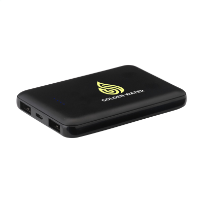 POCKETPOWER 5000 RCS RECYCLED POWERBANK CHARGER in Black