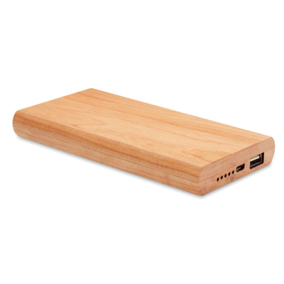 POWER BANK 4000 MAH BAMBOO in Brown