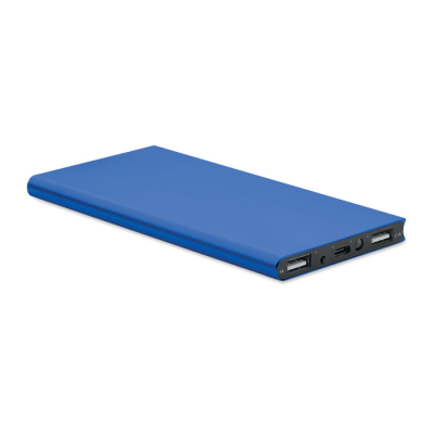 POWER BANK 8000 MAH in Blue - PROMOTIONAL CORPORATE GIFT
