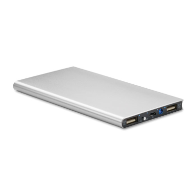 POWER BANK 8000 MAH in Silver