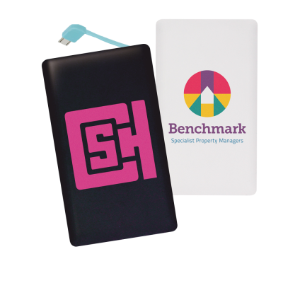 POWER BANK with Integrated Cable