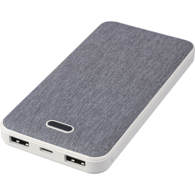 RECYCLED POWER BANK (10000 MAH) in White