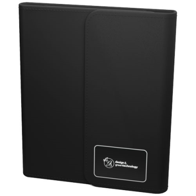 SCX,DESIGN O18 A5 NOTE BOOK with 5W Cordless 4000 Mah Powerbank & Light-Up Logo