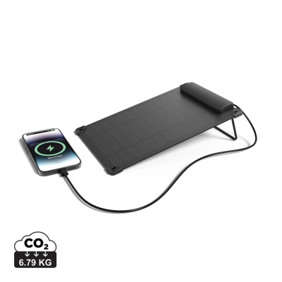 SOLARPULSE RPLASTIC PORTABLE SOLAR PANEL 5W in Black