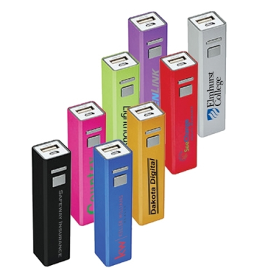 SQUARE ALUMINIUM METAL POWER BANK