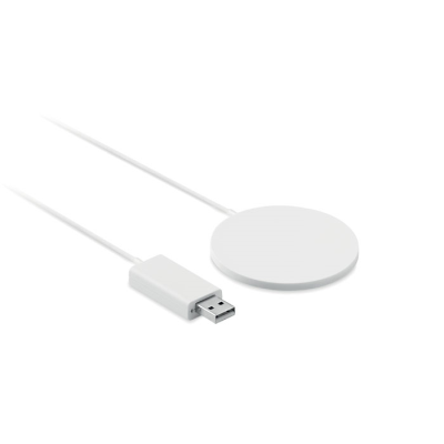 ULTRATHIN CORDLESS CHARGER 10W in White