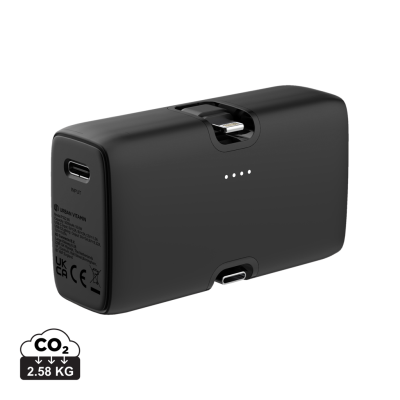 URBAN VITAMIN LOS ANGELES RCS RPLASTIC 20W PD POWERBANK in Black
