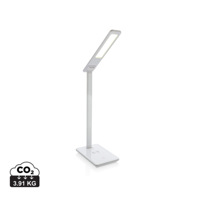 W CORDLESS CHARGER DESK LAMP in White