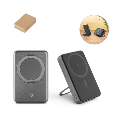 WARSHEL 10 10000 MAH MAGNETIC POWER BANK with 15W Superfast Cordless Charger in Recycled Abs