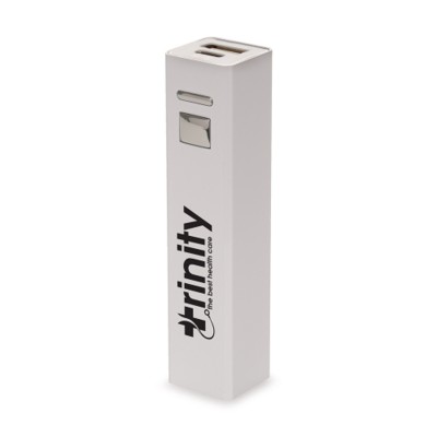 WHITE USB-C CUBOID POWER BANK