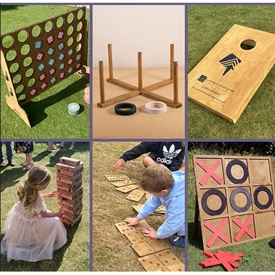 GIANT WOOD GARDEN GAME