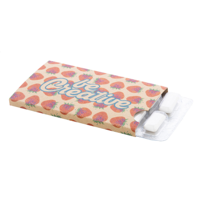 CUSTOM CHEWING GUM in Natural - PROMOTIONAL CORPORATE GIFT