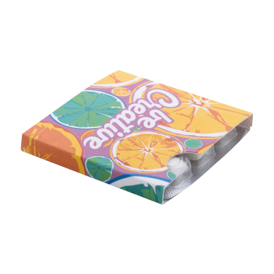 CUSTOM CHEWING GUM in White - PROMOTIONAL CORPORATE GIFT