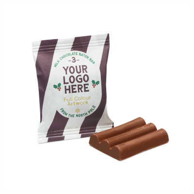 3 BATON CHOCOLATE BAR - 41% COCOA