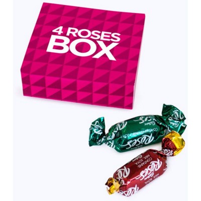 4 ROSES CHOCOLATE BOX