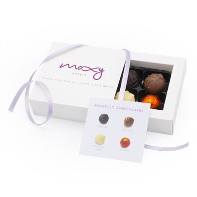 CHOCOLATE BOX with 4 Luxury Chocolate