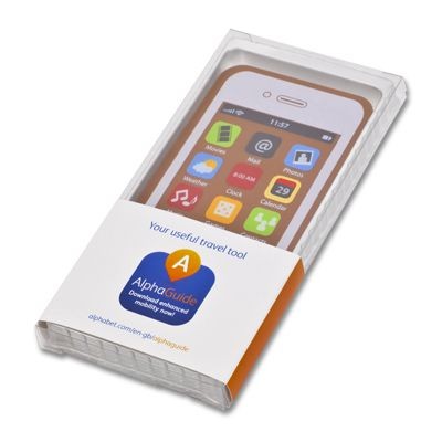 CHOCOLATE SMARTPHONE with Branded Sleeve to the Chocolate Box