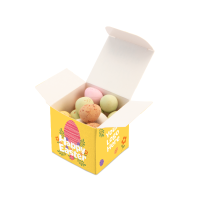 EASTER ECO MAXI CUBE of SPECKLED MINI EGGS