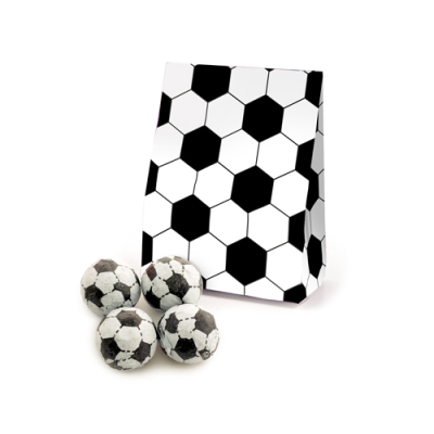ECO MINI a BOX - CHOCOLATE FOOTBALLS