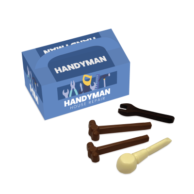 ECO RANGE - TOOL BOX - CHOCOLATE TOOLS